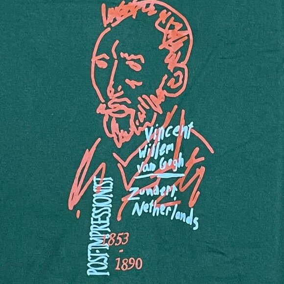 Vincent Van Gogh Graphic T-shirt size XL - Picture 5 of 5